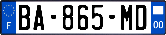BA-865-MD