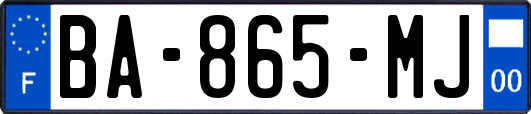 BA-865-MJ