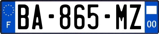 BA-865-MZ