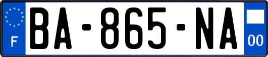 BA-865-NA