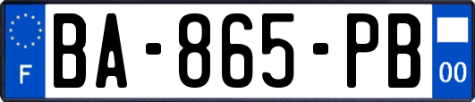 BA-865-PB