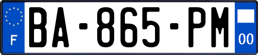 BA-865-PM