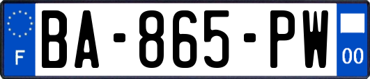 BA-865-PW