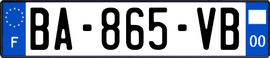 BA-865-VB