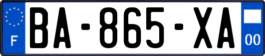 BA-865-XA