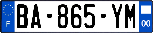 BA-865-YM