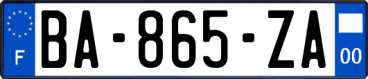 BA-865-ZA