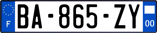 BA-865-ZY