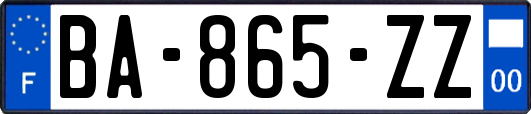 BA-865-ZZ