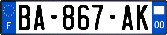 BA-867-AK