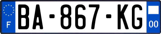 BA-867-KG