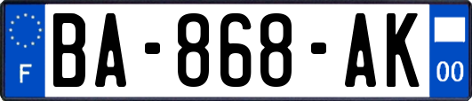 BA-868-AK