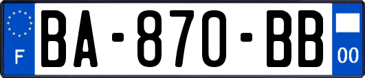 BA-870-BB