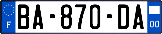 BA-870-DA