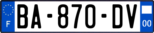 BA-870-DV