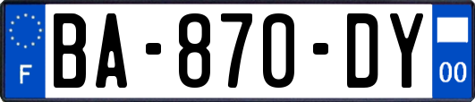 BA-870-DY