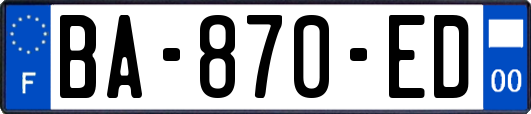 BA-870-ED