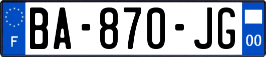 BA-870-JG