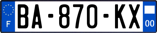 BA-870-KX