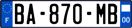 BA-870-MB