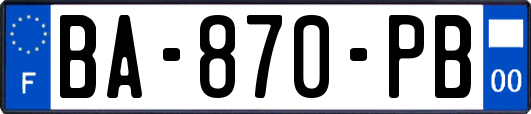 BA-870-PB