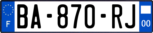 BA-870-RJ