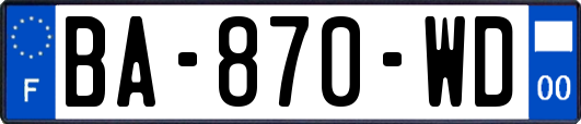 BA-870-WD