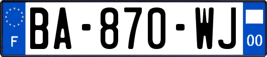 BA-870-WJ