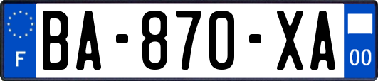 BA-870-XA