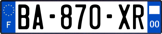 BA-870-XR