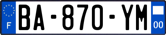 BA-870-YM