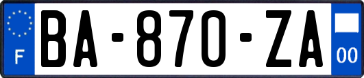 BA-870-ZA