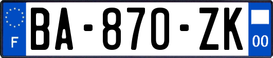 BA-870-ZK