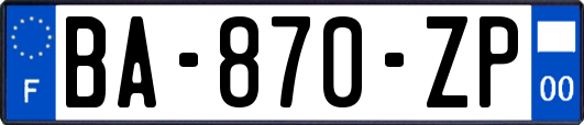 BA-870-ZP