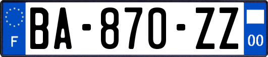 BA-870-ZZ