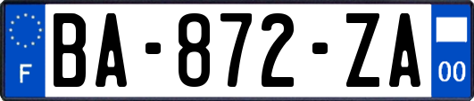 BA-872-ZA