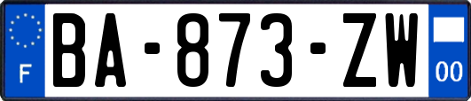 BA-873-ZW