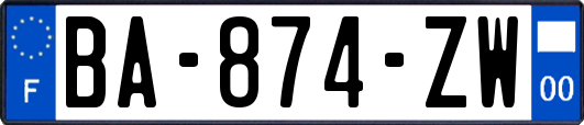 BA-874-ZW