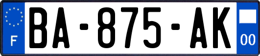 BA-875-AK