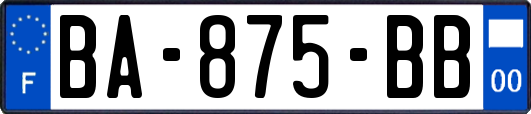 BA-875-BB