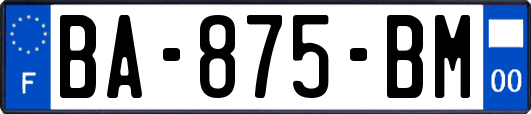 BA-875-BM