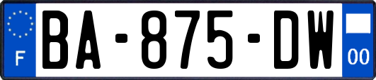 BA-875-DW