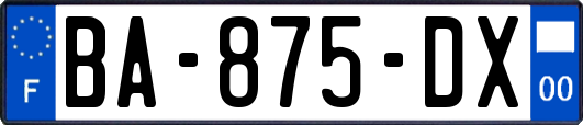 BA-875-DX