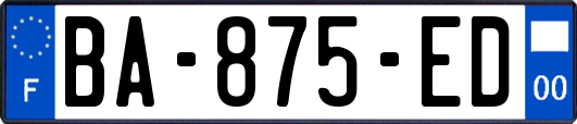 BA-875-ED