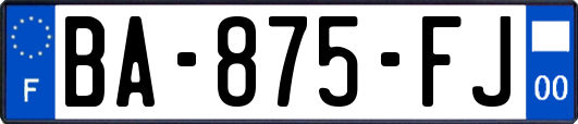 BA-875-FJ