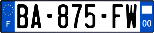 BA-875-FW