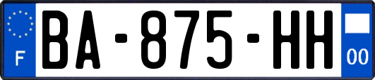 BA-875-HH