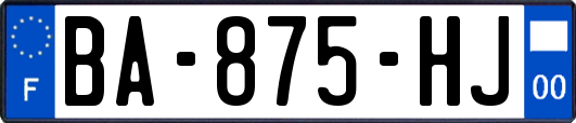 BA-875-HJ