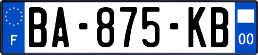 BA-875-KB