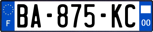 BA-875-KC
